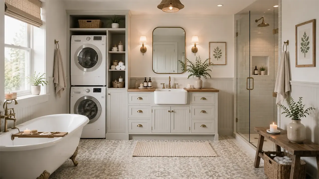 Country Banyo Dolapları