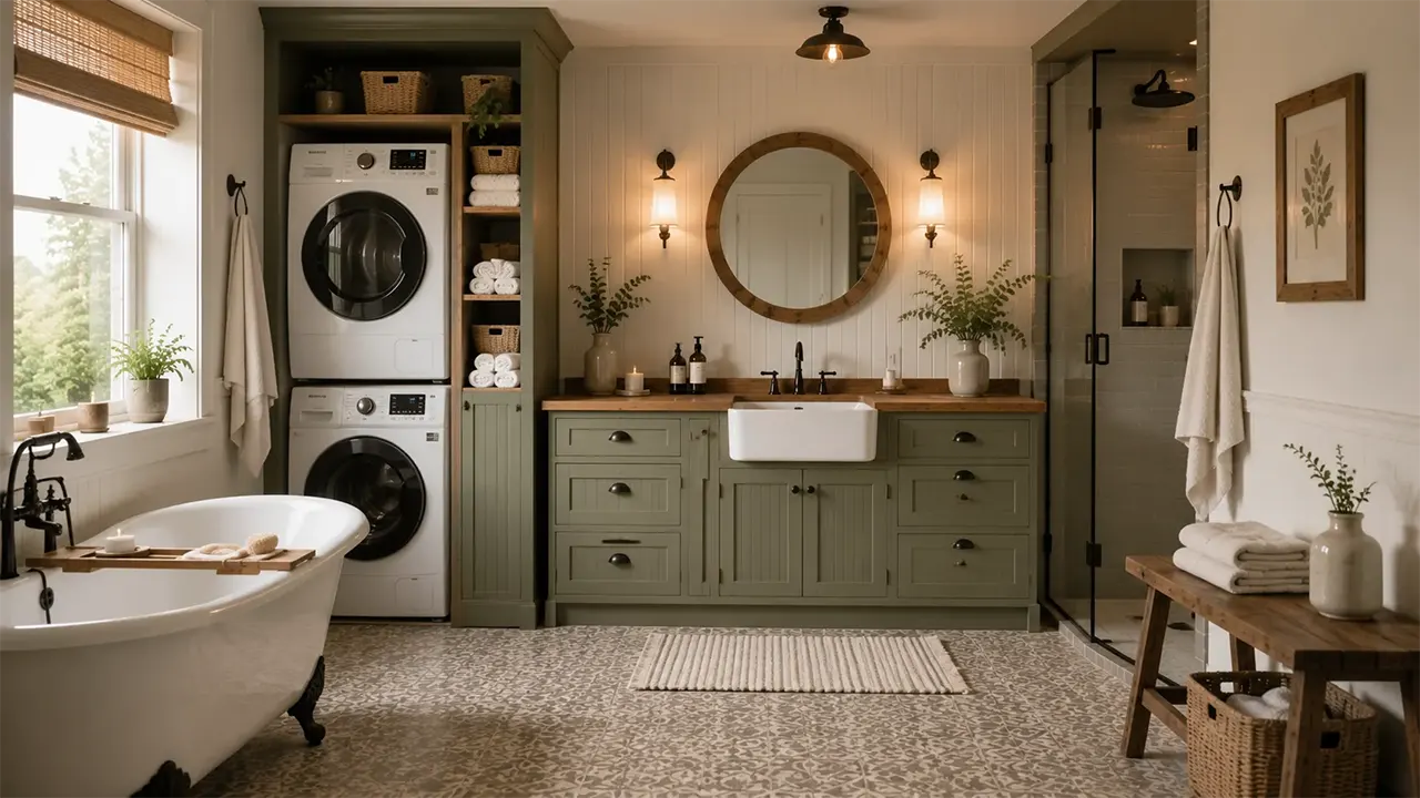 Homestyle Mobilya – Country Banyo Dolapları #12