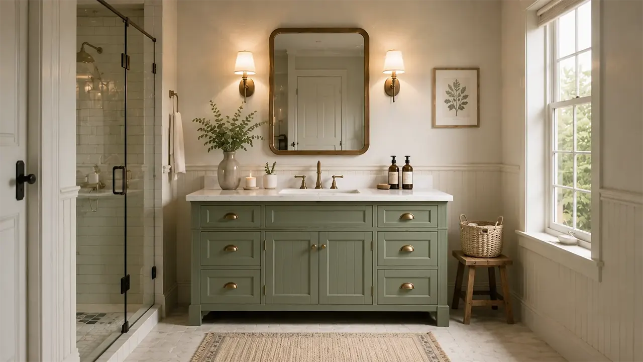 Homestyle Mobilya – Country Banyo Dolapları #15